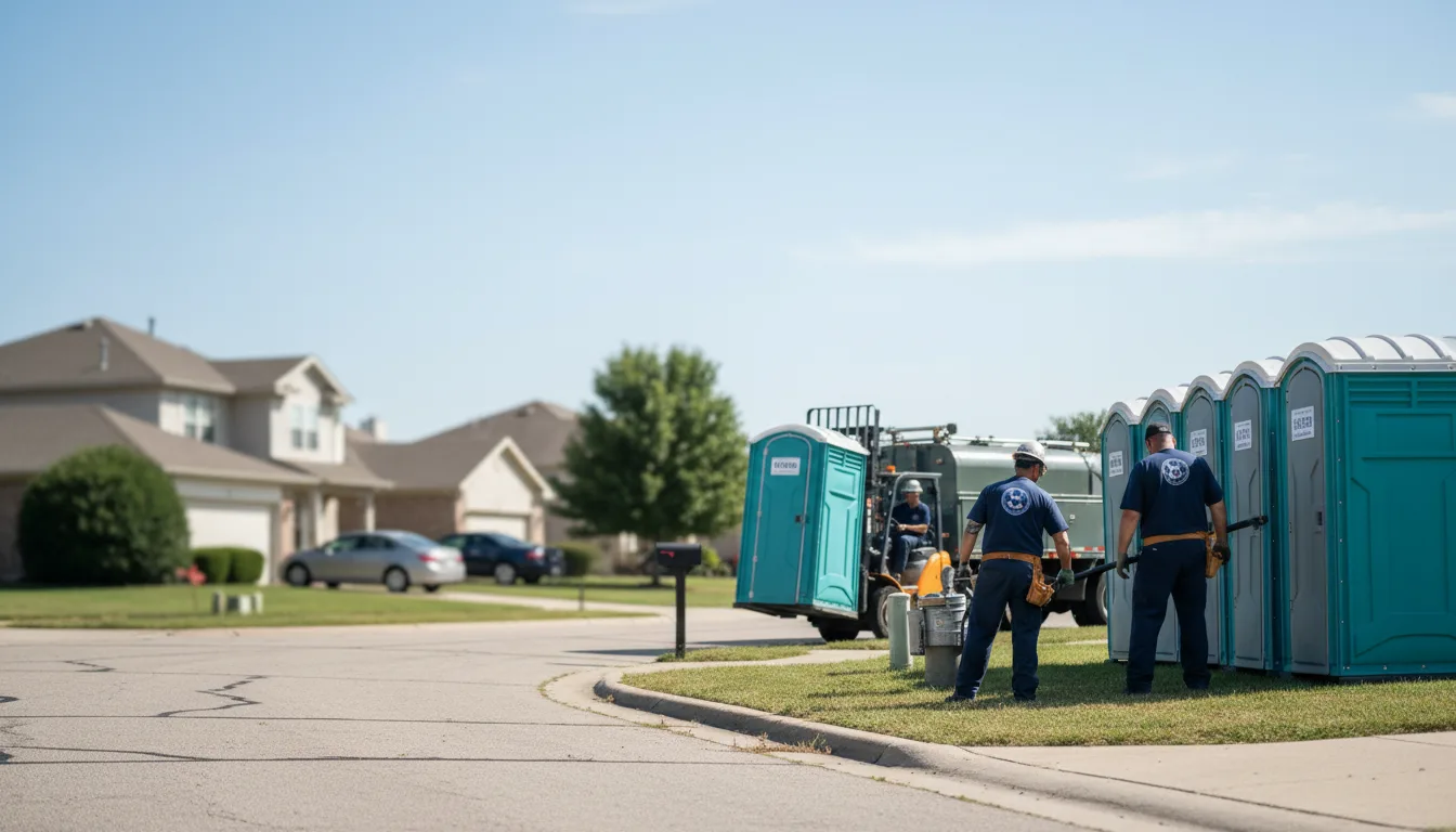 Porta Potty Rental in Carlyle, IL near me